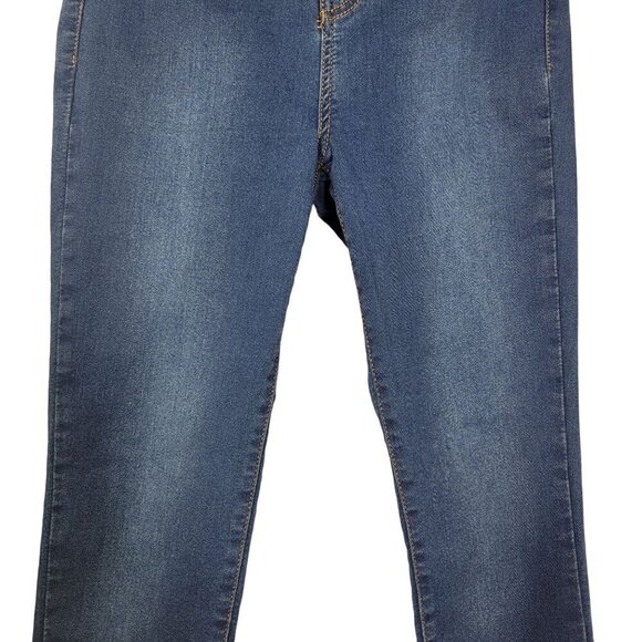 We The Free High Rise Dark Wash Stretch Skinny, Jegging Jeans Size 29 - Picture 4 of 11